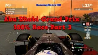 F1 2014 - Abu Dhabi 100% Race (Part 3) Red Bull Zero Calories Mod [1080p HD 60FPS]