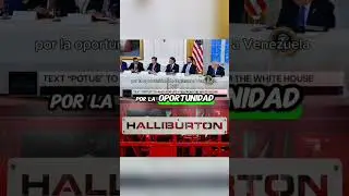 &iquest;Confesi&oacute;n de Trump? El impacto real de las sanciones y la salida de Halliburton 🚨 