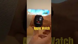 Apple Watch as a Presentation Clicker👇