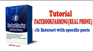 Facebook Phone Farm Automation Software - Auto Interact with Specific Facebook Posts
