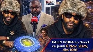 Fally Ipupa en direct de Top Congo FM , ile parle de verit&eacute; sur son concert au Stade de France🇨🇵