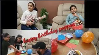 Birthday party | it's our pappa's day😍😚