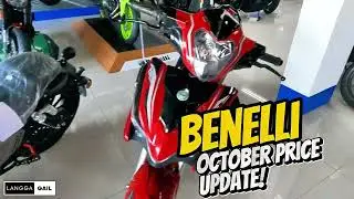Benelli Motorcycle October 2024 Price Update Philippines! All Units Langga Gail