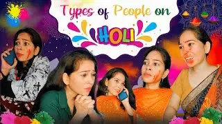 Types of people on Holi 😂🤣 