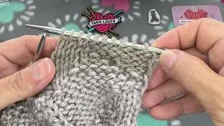 ASMR🧶The Sound of Knitting Needles Warm Cozy  Scarf🧣 Shadow Double-Sided Pattern💞 #asmr #knittig