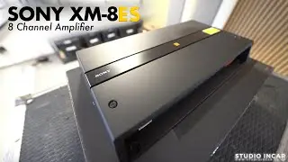 SONY XM8ES   Brand New 8 channel car audio amplifier