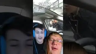 This is the best way to ignore a road rage incident! 😂 (Reaction) #reaction #viral #shorts #funny