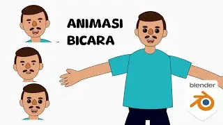 Membuat Animasi Bicara dengan Rigging Mulut di Blender Grease Pencil
