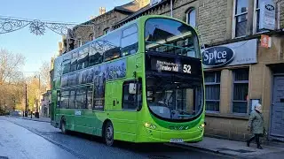 Service: 52 | First West Yorkshire Wright Eclipse Gemini 2 37803 (LK59 FCY)