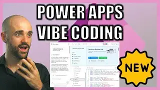 Novo Power Apps VIBE Coding: IA Criando App Completo, Tabelas e Fluxos!