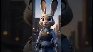 Zootopia in Real Life (AI)#judyhopps #ai #zootopia #disney #animation #cinematic #viral  #nickwilde