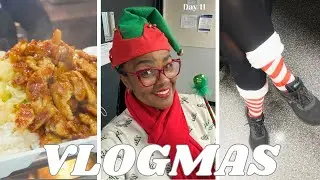 Vlogmas at Work | Gym, Holiday Outfit, Airport Eats & Real Life #vlog