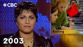 Teenagers and knitting don't usually go together | CBC Archives