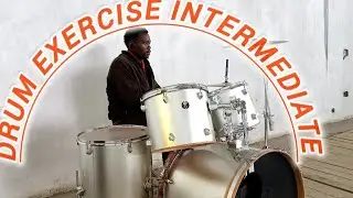 Drum Exercise intermediate level 💪 💯 #drummer #drums 👌 🥁🥁