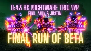 Arcane Conquest | Roblox (0:43 Trio Nightmare Haunted Grove Speedrun)