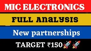 MIC ELECTRONICS SHARE NEWS I MIC ELECTRONICS I MIC ELECTRONICS SHARE LATEST NEWS