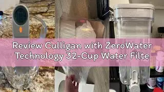 Review Culligan with ZeroWater Technology 32-Cup Water Filter Dispenser &ndash; Includes 5-Stage Advanced
