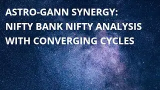 Navigating the Cosmos: Gann and Astro Analysis for Nifty Bank Nifty Trends