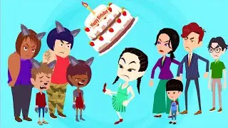 Mina Misbehaves at the Wally Wolf&rsquo;s Birthday and Gets Grounded - Mina English