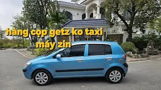 🏆huyndai getz nhập 2k8 hàng hiếm máy zin ko taxi ae yêu xe đẹp ☎️0913660299