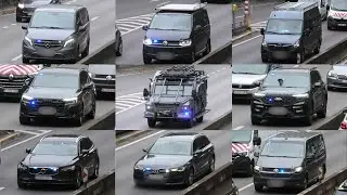 [SPECIAL POLICE UNITS!] Verschillende Onopvallende POLITIEVOERTUIGEN van DSU met spoed in Brussel!