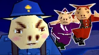 Hogs of War Multiplayer: Pinstripe's Revenge! [w/Castor & Alex Kidd]