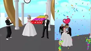 NOOB Vs PRO Vs HACKER - Bridal Rush ! #bridal#games #memes