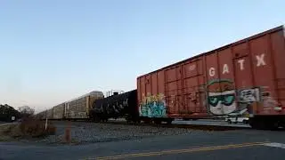 NS 7680 Leads NS 321 Through Warner Robins, GA 1/13/26