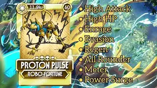 All Rounder Offense: Proton Pulse (Robo-Fortune) Showcase - Skullgirls Mobile 