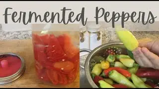 Super EASY Fermented Peppers + Fall Garden Tour