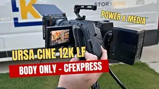 Blackmagic Ursa Cine 12K LF Body with NEW CFexpress Module #blackmagicdesign