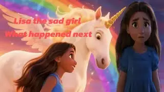 Lisa the sad girl A 🌈Rainbow story|Children&rsquo;s books read aloud animated #bedtimestories 