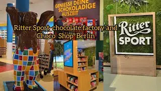 Ritter sport Chocolate factory and Choco Shop berlin Alina's cooking And blog