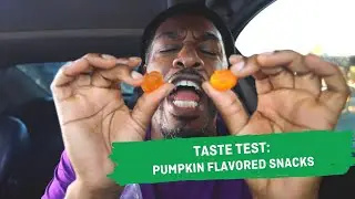 taste test: pumpkin flavored snacks | Chris C-Snacks Clarke for hot for food