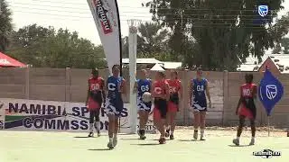 The Namibian Newspaper Cup-Netball Finals. Erongo VS Khomas