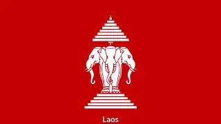 Mainland Southeast Asia Flag Animation but Every Country is Monarchist