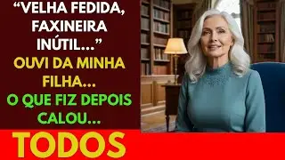“‘Velha fedida, faxineira vagabunda’, ouvi da minha filha… O que fiz depois calou todos”