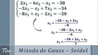 Método de Gauss-Seidel (ejemplo 2)