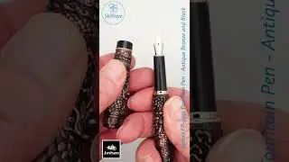 Jinhao FP 9991 Dragon Series Fountain Pen Antique Bronze and Black
