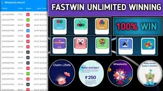 Fastwin Unlimited Winning Trick| Fastwin Claim Lifafa| Wheelocity |Make Money Easily in Fastwin