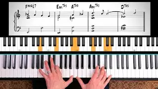Как играть джазовые аккорды на фортепиано