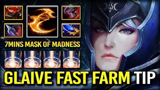 CRAZY GLAIVE FAST FARM SPEED GUIDE Luna With 7Mins Mask of Madness Item | Nobody Can Stands Against