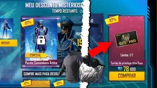 LLEGO LA TIENDA MISTERIOSA 13.0 A FREE FIRE PASE ELITE EN DESCUENTO CUELLO DE TORTUGA BARBA DE SANTA