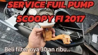SERVICE DAN PERGANTIAN FILLTER FUIL PUMP SCOOPY FI 🔥🔥