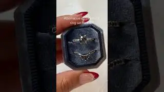 Unique Engagement ring set for her ✨ #engagementgifts #ring #jewelry