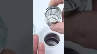 Auto-Rise Anti-Clog Sink Filter  #sink #filters #bathroom #kitchen
