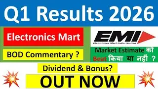 ELECTRONICS MART Q1 results 2026 | ELECTRONICS MART results today | ELECTRONICS MART Share News