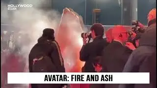 Hot Zone Chaos at Avatar Fire and Ash London IMAX Premiere