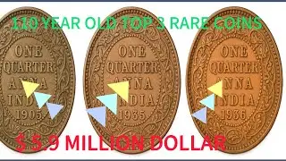 1905:TOP 3 ULTRA RARE 110 YEAR OLD COIN WORTH A LINCOLN 1935