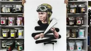 'No Fly Zone' New Print Edition from Ernest Zacharevic